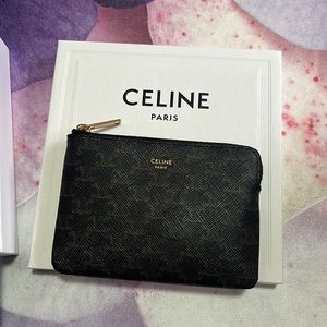 Authentic Celine coin & card pouch